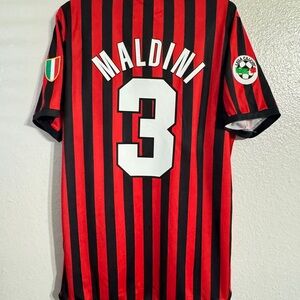 AC Milan 1999/2000 Maldini jersey